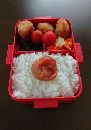 中学生女子弁当2024/05/16-レシピのメイン写真