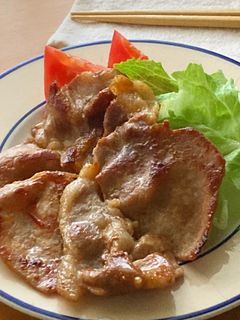 *豚ロース肉のにんにく醤油漬け焼き*-レシピのメイン写真