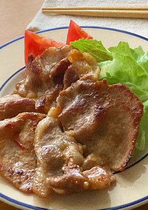 ＊豚ロース肉のにんにく醤油漬け焼き＊-レシピのメイン写真
