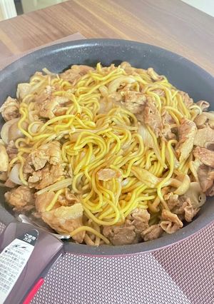 ワンパンッ！簡単焼きそば5/10-レシピのメイン写真