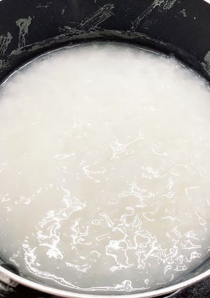 【離乳食】お粥　鍋で炊く方法-レシピのメイン写真