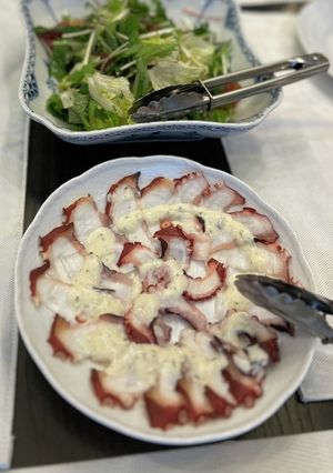 簡単#タコのカルパッチョ-レシピのメイン写真