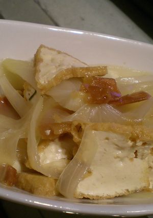 新たまと厚揚げのさっぱり梅煮-レシピのメイン写真