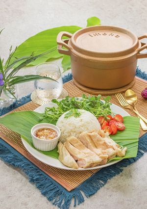 銅鍋てふてふ タイ風鶏飯 カオマンガイ-レシピのメイン写真