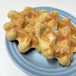 米粉と全粒粉のワッフル
