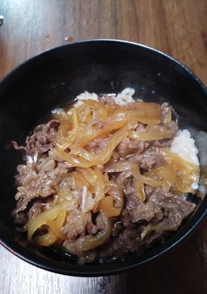 お店の味に近ずける牛丼&アレンジ方法-レシピのメイン写真
