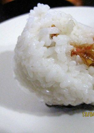干しえびかつおおにぎり-レシピのメイン写真