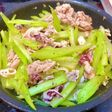 イカとセロリの中華炒め