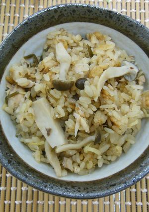 ♦鯖缶レシピ♦鯖のほっこり炊き込みご飯-レシピのメイン写真