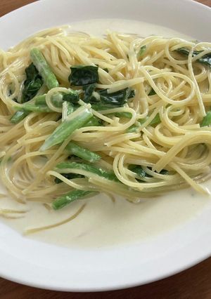 簡単ズボラ！ワンパンクリームパスタ-レシピのメイン写真
