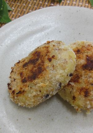 ♦鯖缶レシピ♦お魚入り焼きコロッケ-レシピのメイン写真