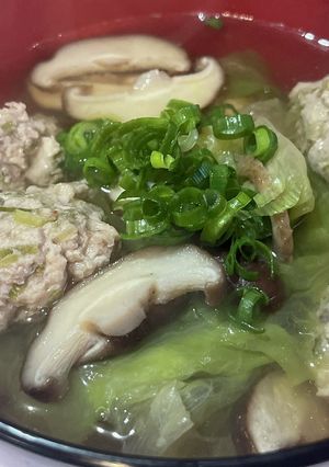 賛否両論笠原シェフ直伝カツオのつみれ汁-レシピのメイン写真