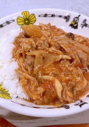 【コンソメ麹】【玉葱麹】腸活ハヤシライス-レシピのメイン写真