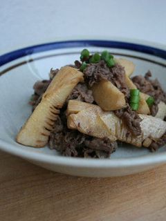 たけのこと牛肉のシンプルな炒め物-レシピのメイン写真