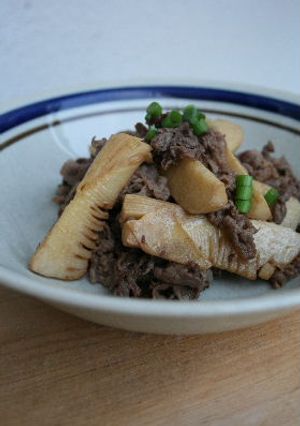 たけのこと牛肉のシンプルな炒め物-レシピのメイン写真