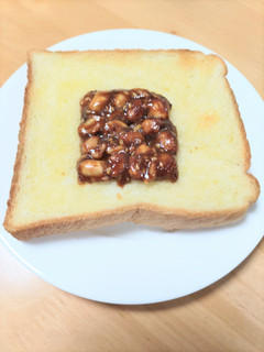 ピーナッツ味噌マーガリントースト-レシピのメイン写真