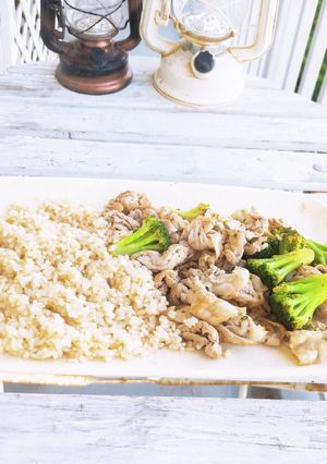 豚肉ブロッコリーoneplate-レシピのメイン写真