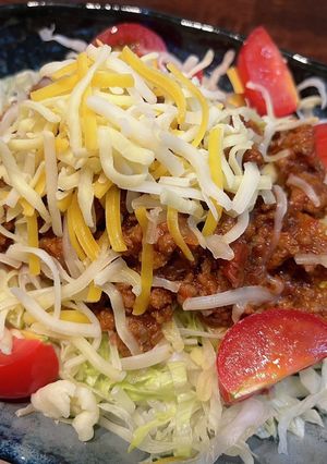 簡単！子どもにも美味しいタコライス-レシピのメイン写真