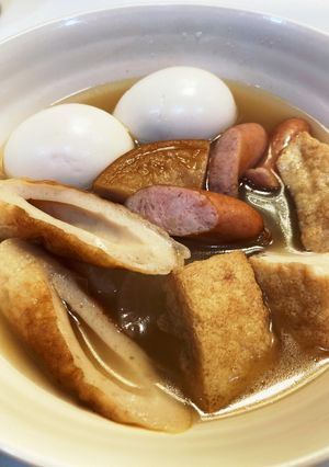 圧力鍋でおでん贅沢アワビオイスターソース-レシピのメイン写真