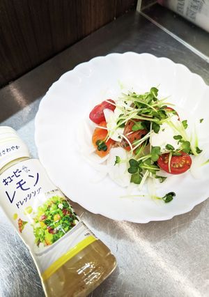レモン香る　サーモンカルパッチョ-レシピのメイン写真