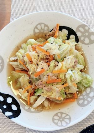 キャベツと中途半端に残った野菜で一品！-レシピのメイン写真