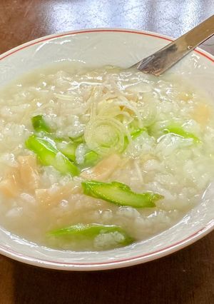 冷やご飯で簡単中華粥-レシピのメイン写真