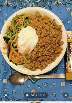 簡単ビビンバ丼-レシピのメイン写真