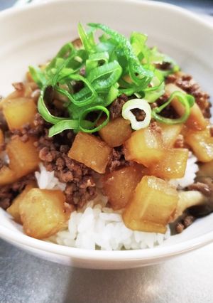 大根そぼろ丼-レシピのメイン写真