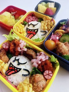 マリオのテレサ キャラ弁!!-レシピのメイン写真
