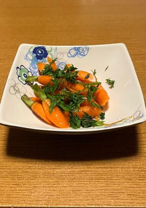 細人参　簡単人参の昆布ダシの漬物-レシピのメイン写真