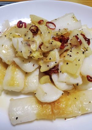 簡単!ちくわのペペロンチーノ-レシピのメイン写真