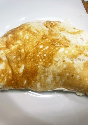 卵白とアンチョビと粉チーズのオムレツ-レシピのメイン写真