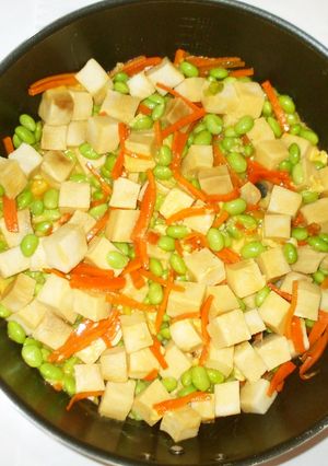 高野豆腐の炒り豆腐♪簡単-レシピのメイン写真