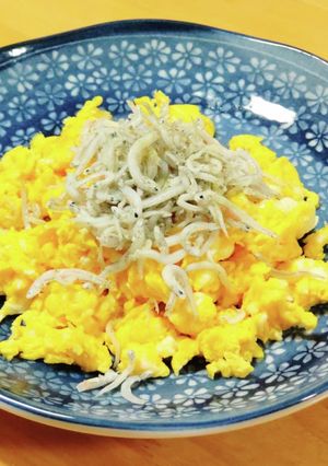しらすのスクランブルエッグ-レシピのメイン写真