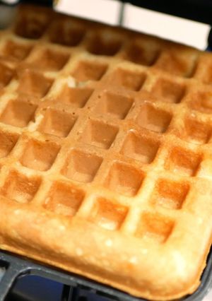 ホットケーキミックスで簡単ワッフル-レシピのメイン写真