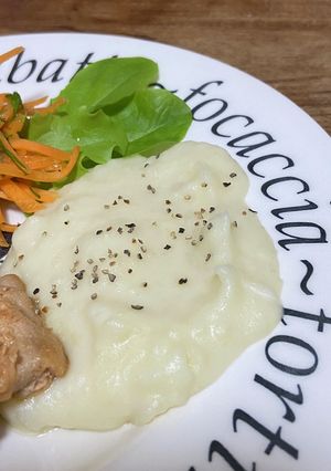 クリームチーズ入りマッシュポテト-レシピのメイン写真