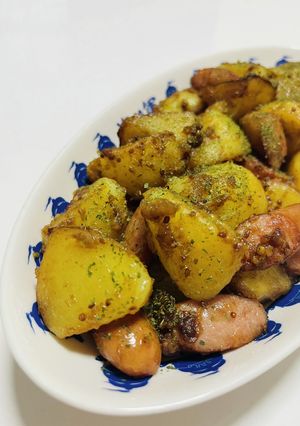 じゃがウインナーのハニーマスタード炒め-レシピのメイン写真