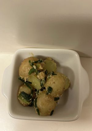 常備味噌だれレシピ　レンチンじゃが味噌-レシピのメイン写真