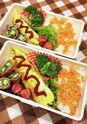 高１男子とパパの弁当240517-レシピのメイン写真