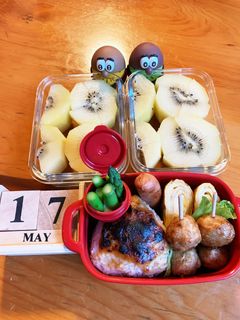 高二長女 お弁当(焼きおむすび5)-レシピのメイン写真