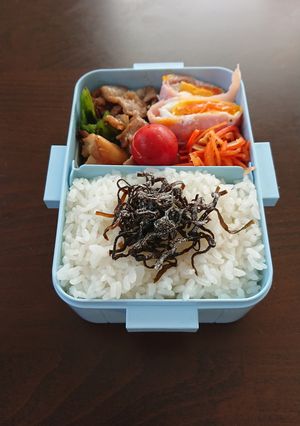 中学生女子弁当2024/05/17-レシピのメイン写真