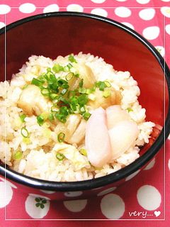 クック膳★帆立の炊き込みご飯-レシピのメイン写真