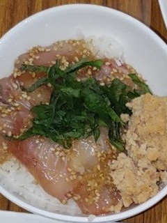 ヒラメの漬け丼-レシピのメイン写真