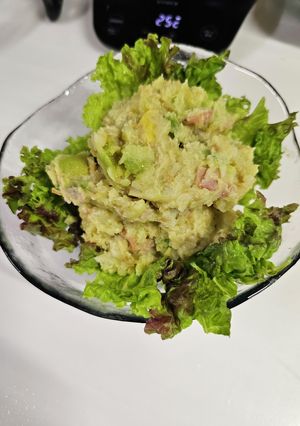 業スー【茹でない】アボカド入りポテサラ-レシピのメイン写真