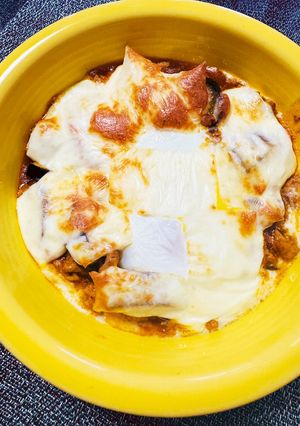 なすとトマトのミートチーズ-レシピのメイン写真
