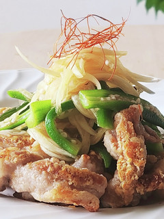 揚げない!油淋鶏風カリカリ豚唐揚げ☆弁当-レシピのメイン写真