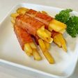 焼肉のタレで簡単冷凍ポテトのベーコン巻き