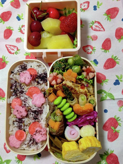 お弁当♪女子中学生♡肉巻き-レシピのメイン写真