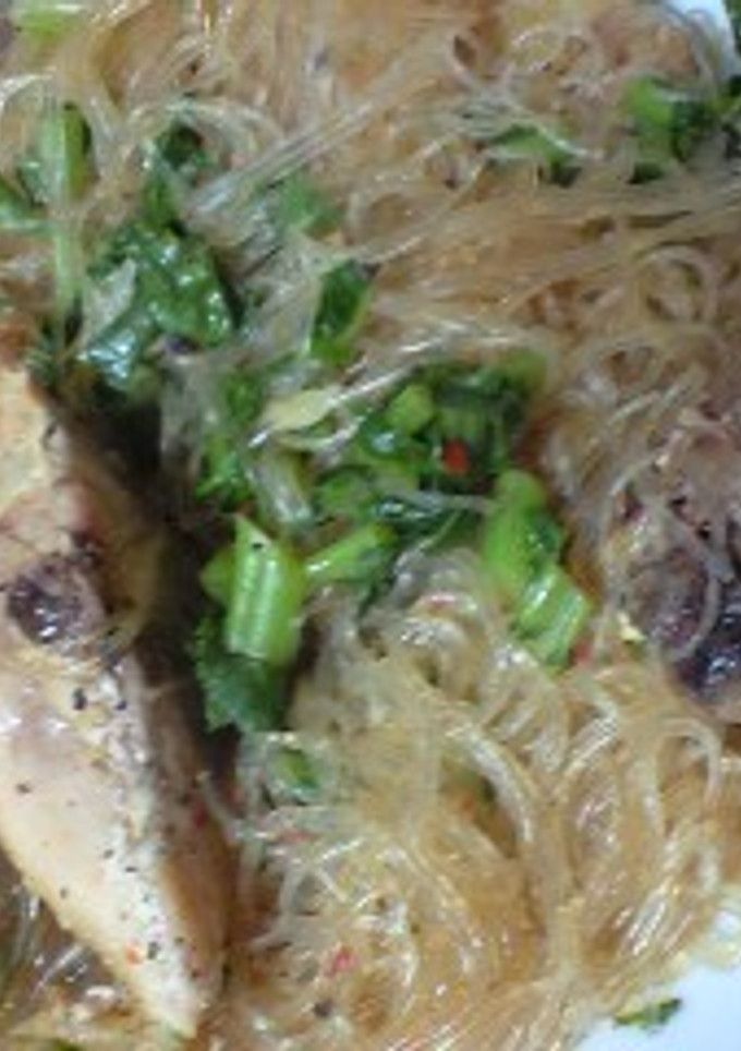 とり肉とはるさめのトウチ煮込み-レシピのメイン写真