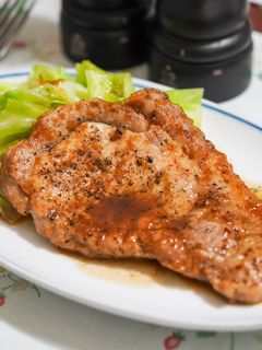 生姜焼き風トンテキ-レシピのメイン写真